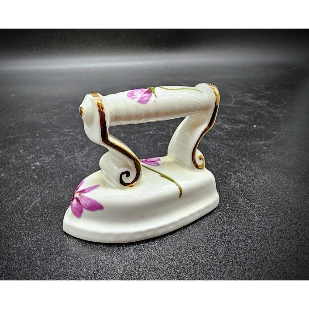 Hammersley Miniature Victorian Iron Handpainted Flowers Fine Bone China England